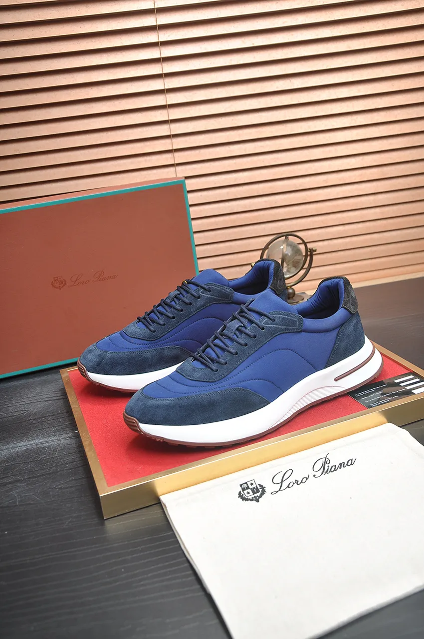 Men's shoes 💰600【𝐥𝐨𝐫𝐨 𝐏𝐢𝐚𝐧𝐚】lp classic loafers, an Italian treasure brand, the only brand that can match Hermès! Only after wearing it do we realize that we cannot let down our feet. The upper is imported cashmere, the lining of water-dyed cowhide ➕ the cowhide feet, the official original glass rubber outsole, and the pendant. Exclusive original packaging (tag ➕ brand paper ➕ outer box ➕ hand bag) code number: 38-44 (45 customized)